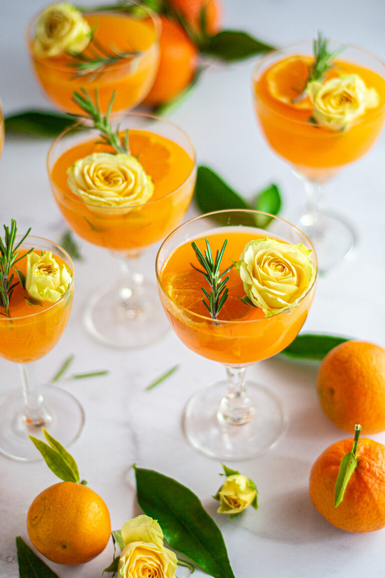 Tangerine Rosemary Spritzer