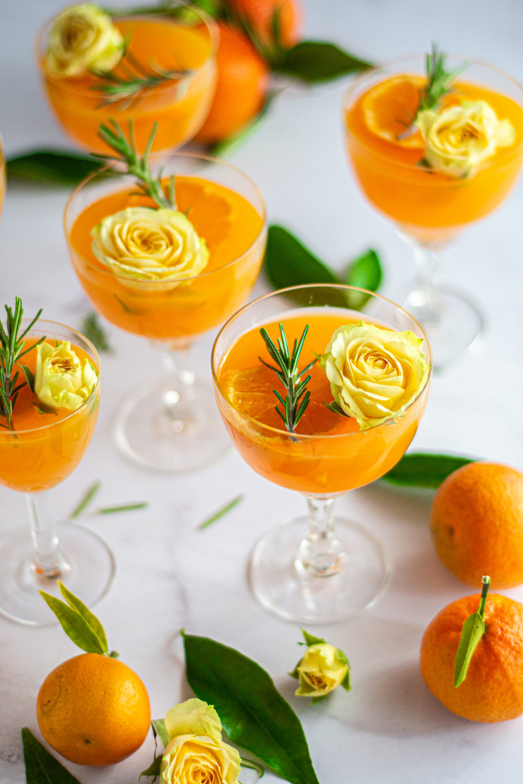 Tangerine Rosemary Spritzer